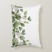 ロマンチックな枕グリーン アクセントクッション (正面(垂直))