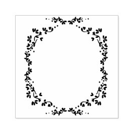 ロマンチックな枠 ラバースタンプ