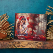 ロマンチックな森の情熱あなたの写真プラーク フォトプラーク (側面)