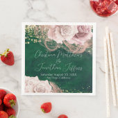 ロマンチックな水のカラーバラオンエメラルドグリーン結婚ズ (インサイチュ)