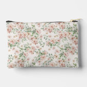 ロマンチックな水のカラーフローラ アクセサリーポーチ (裏面)