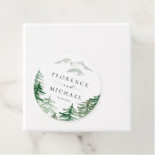 ロマンチックな水の色のウッドラ結婚ンド フェイバータグ (インサイチュ)