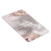 ロマンチックな水の色のバラオンパール マグネット (右側)