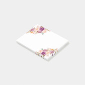 ロマンチックな水の色の花、ボヘミア ポストイット (アングル)