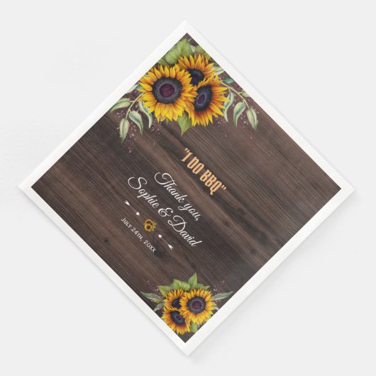 ロマンチックな水の色ひまわりウッドズ結婚ーズ (コーナー)