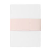 ロマンチックな水の色ピーチフローラ結婚ガーランドI 招待状ベリーバンド (裏面例)