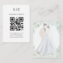 ロマンチックな水彩画の結婚式の招待状