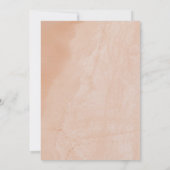 ロマンチックな海ビーチシーサイドサマーサンド結婚ズ セーブザデート (裏面)