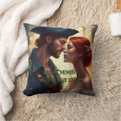 ロマンチックな海賊カップル – この瞬間には、何も クッション (ブランケット)