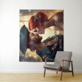 ロマンチックな海賊カップル – この瞬間には、何も タペストリー (インサイチュ)