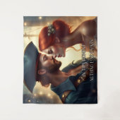 ロマンチックな海賊カップル – この瞬間には、何も タペストリー (正面)