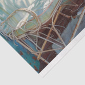 ロマンチックな海辺の窓ビューの切り離し 薄葉紙 (詳細)