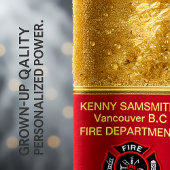 ロマンチックな消防署のロゴをパーソナライズ バスタオルセット