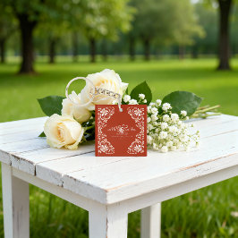 ロマンチックな焦げオレンジMr. & Mrs. Acrylic Keychain キーホルダー