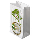 ロマンチックな熱帯抱き枕 スモールペーパーバッグ (正面アングル)