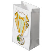 ロマンチックな熱帯抱き枕 スモールペーパーバッグ (裏面アングル)