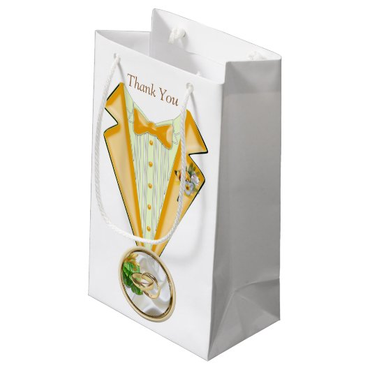 ロマンチックな熱帯抱き枕 スモールペーパーバッグ (裏面アングル)