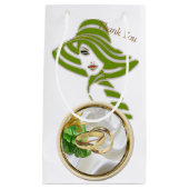 ロマンチックな熱帯抱き枕 スモールペーパーバッグ (正面)