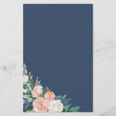 ロマンチックな牡丹の花 |そのケーキゲームのブルーネーム チラシ (裏面)