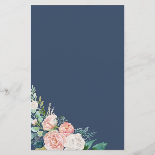 ロマンチックな牡丹の花 |そのケーキゲームのブルーネーム チラシ (裏面)