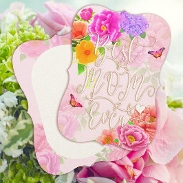 ロマンチックな牡丹ガーデンピンク最高のママ 招待状