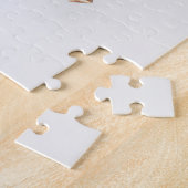 ロマンチックな甘モダンいラブドーナツTic Tac Toe ジグソーパズル (側面)