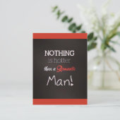 ロマンチックな生意気な浮気女ほど暑いものはない ポストカード (スタンド正面)