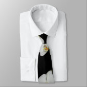 ロマンチックな白い蘭、熱帯のフローラ写真 ネクタイ (タイ)