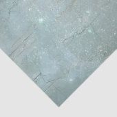 ロマンチックな白のバラ金ゴールドスクリプトバロックオーナメント 薄葉紙 (詳細)