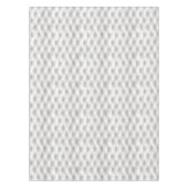 ロマンチックな白フェイク革 テーブルクロス (正面)