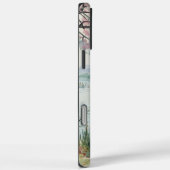 ロマンチックな白人湖の愛 Case-Mate iPhoneケース (裏面 / 右)