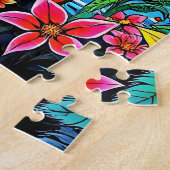 ロマンチックな白鳥の子供の ジグソーパズル (側面)