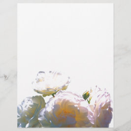 ロマンチックな白、黄色、オレンジ、黄金色の琥珀のバラ