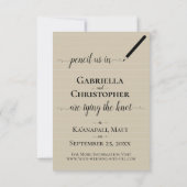 ロマンチックな目的地のビーチ結婚式日付を保存 カード (裏面)