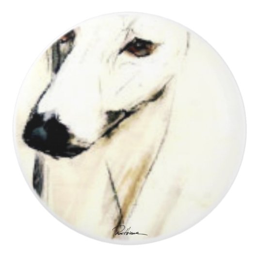 ロマンチックな目。.... セラミックノブ (正面)