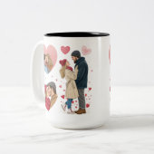 ロマンチックな瞬間マグカップ ツートーンマグカップ (正面左)