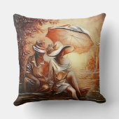 ロマンチックな瞬間 クッション (裏面)