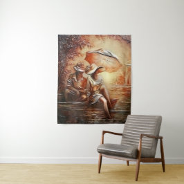 ロマンチックな瞬間 タペストリー