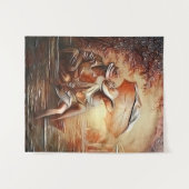 ロマンチックな瞬間 タペストリー (正面(横))