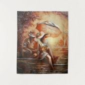 ロマンチックな瞬間 タペストリー (正面)