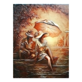 ロマンチックな瞬間 フォトプリント           