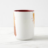 ロマンチックな砂糖スペインの教会 マグカップ (中央)