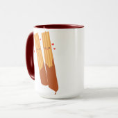 ロマンチックな砂糖スペインの教会 マグカップ (正面左)