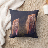 ロマンチックな窓 クッション (ブランケット)