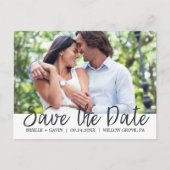 ロマンチックな童話の書記日付の写真を保存 案内ポストカード (正面)