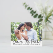 ロマンチックな童話の書記日付の写真を保存 案内ポストカード (スタンド正面)