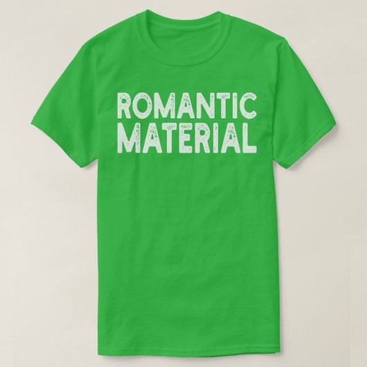ロマンチックな素材 Tシャツ (デザイン正面)