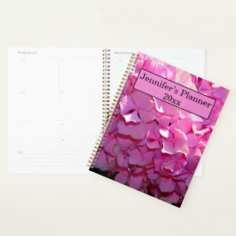 ロマンチックな紫紫紫紫紫紫陽花 プランナー手帳