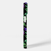 ロマンチックな紫色のマゼンタピンクの水色の牡丹 Case-Mate iPhoneケース (裏面 / 右)