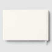 ロマンチックな結婚ワイルドフラワーズゲストブック ゲストブック (裏面)